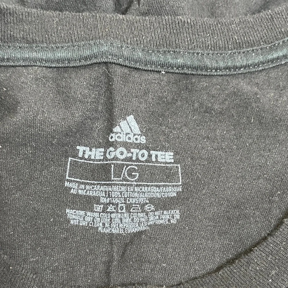 Adidas The Go-To Black Athletic T-Shirt